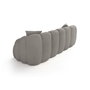 Atelier Del Sofa Octavio - Sofá de 3 plazas Gris